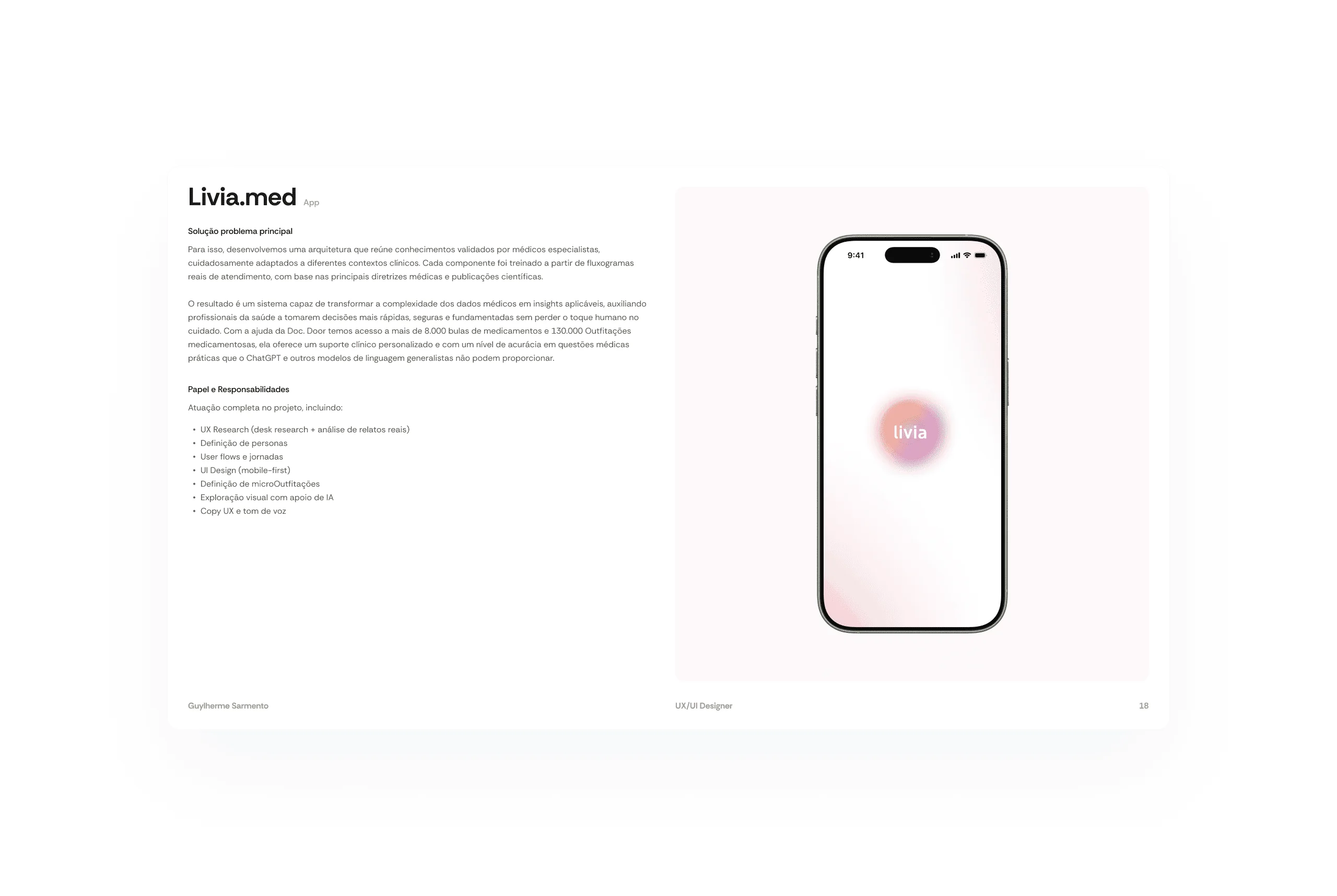 livia.app, immersion 2