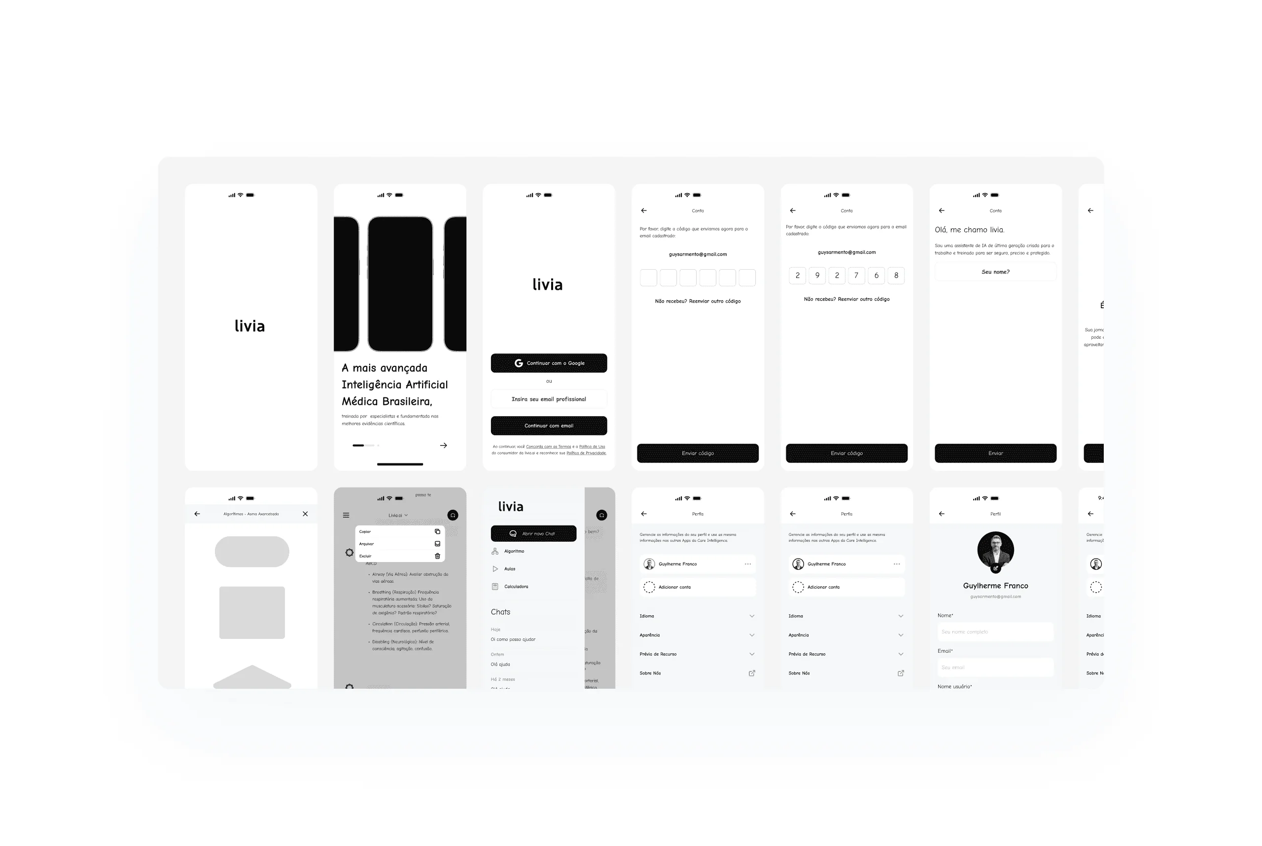 livia.app, key decisions 1