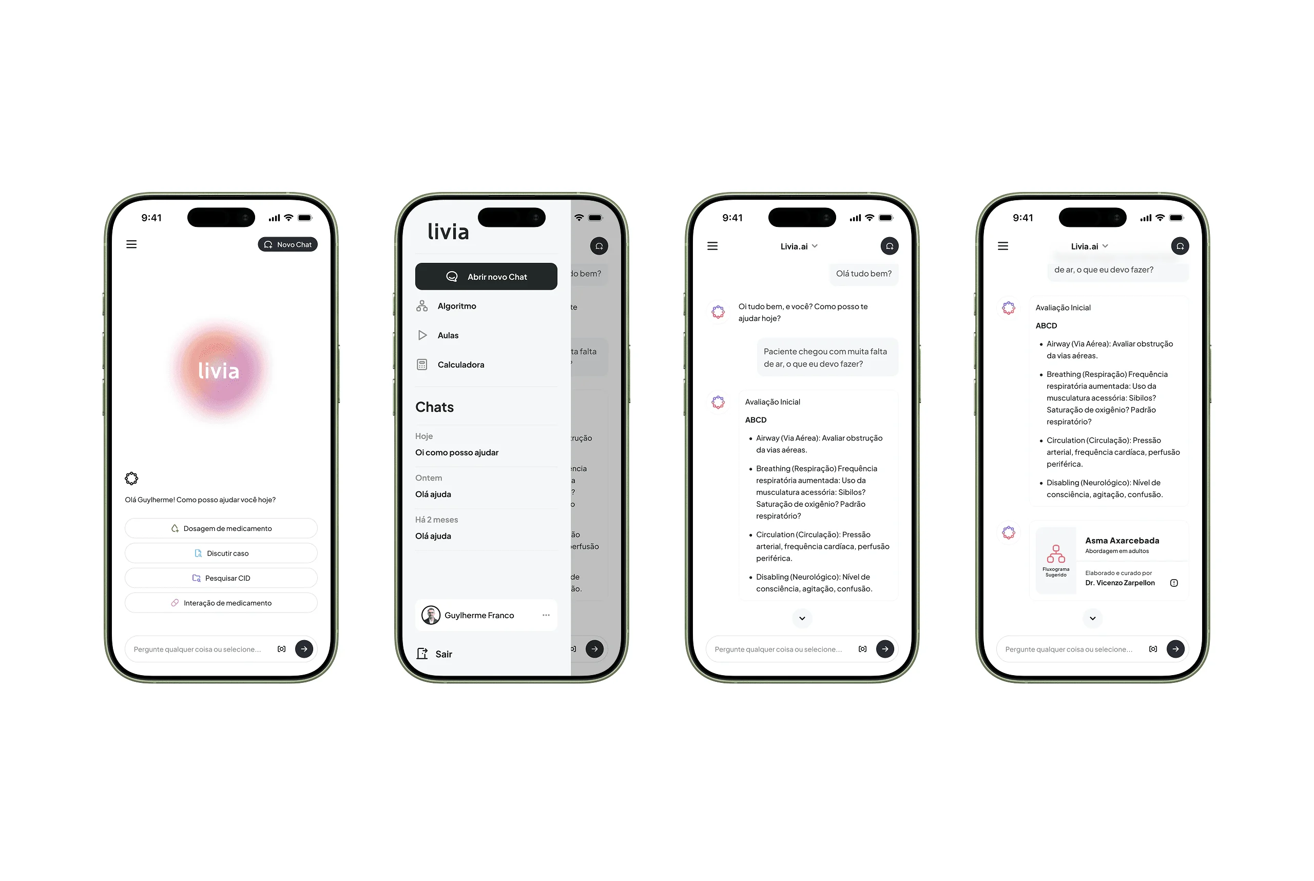 livia.app, key decisions 2