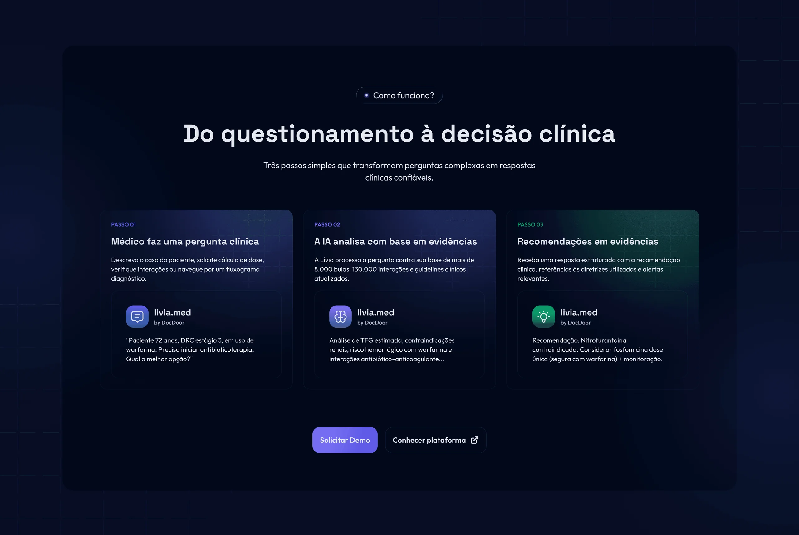 livia.website, key decisions 1